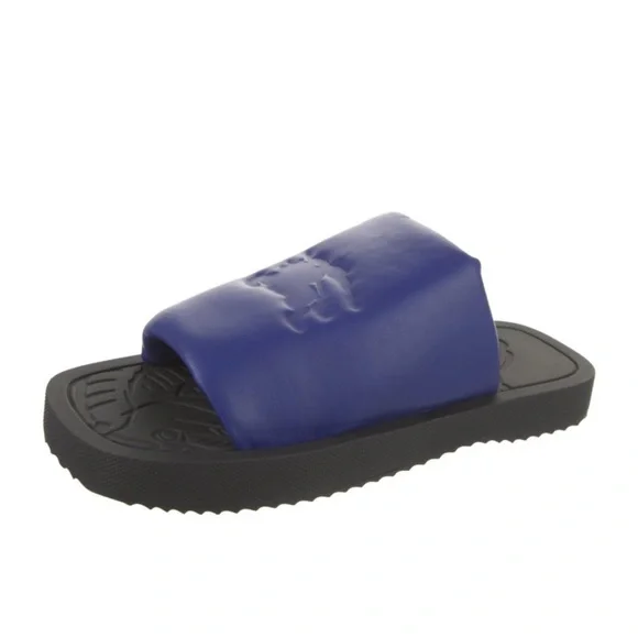 Burberry leather Slides - Picture 2 of 6